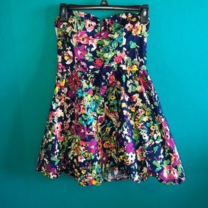 WORN ONCE, Bailey Blue cocktail dress